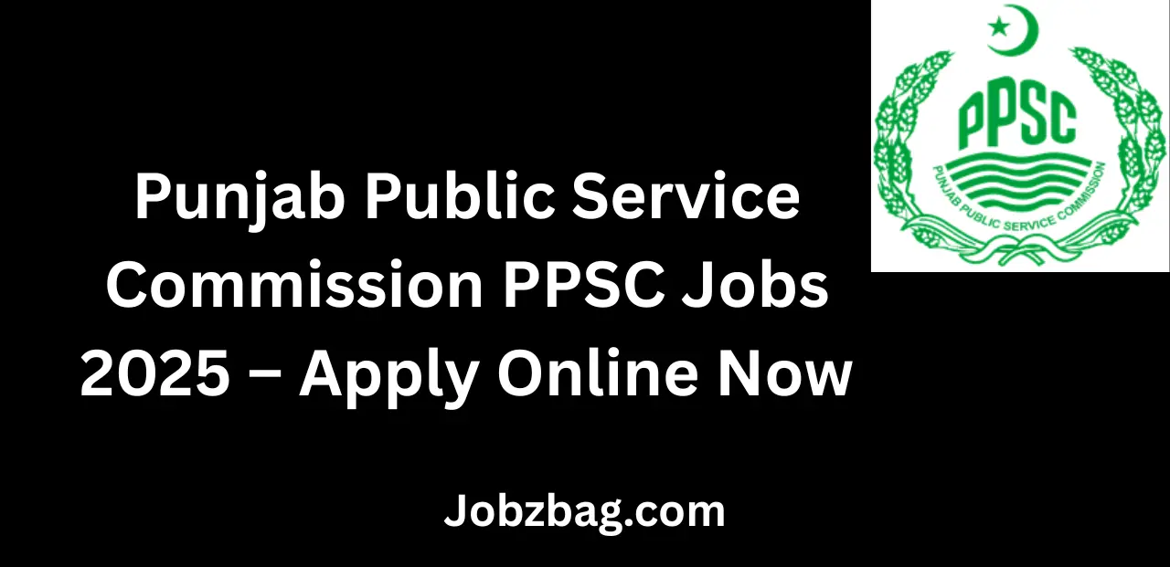 Punjab Public Service Commission PPSC Jobs 2025 Apply Online Now